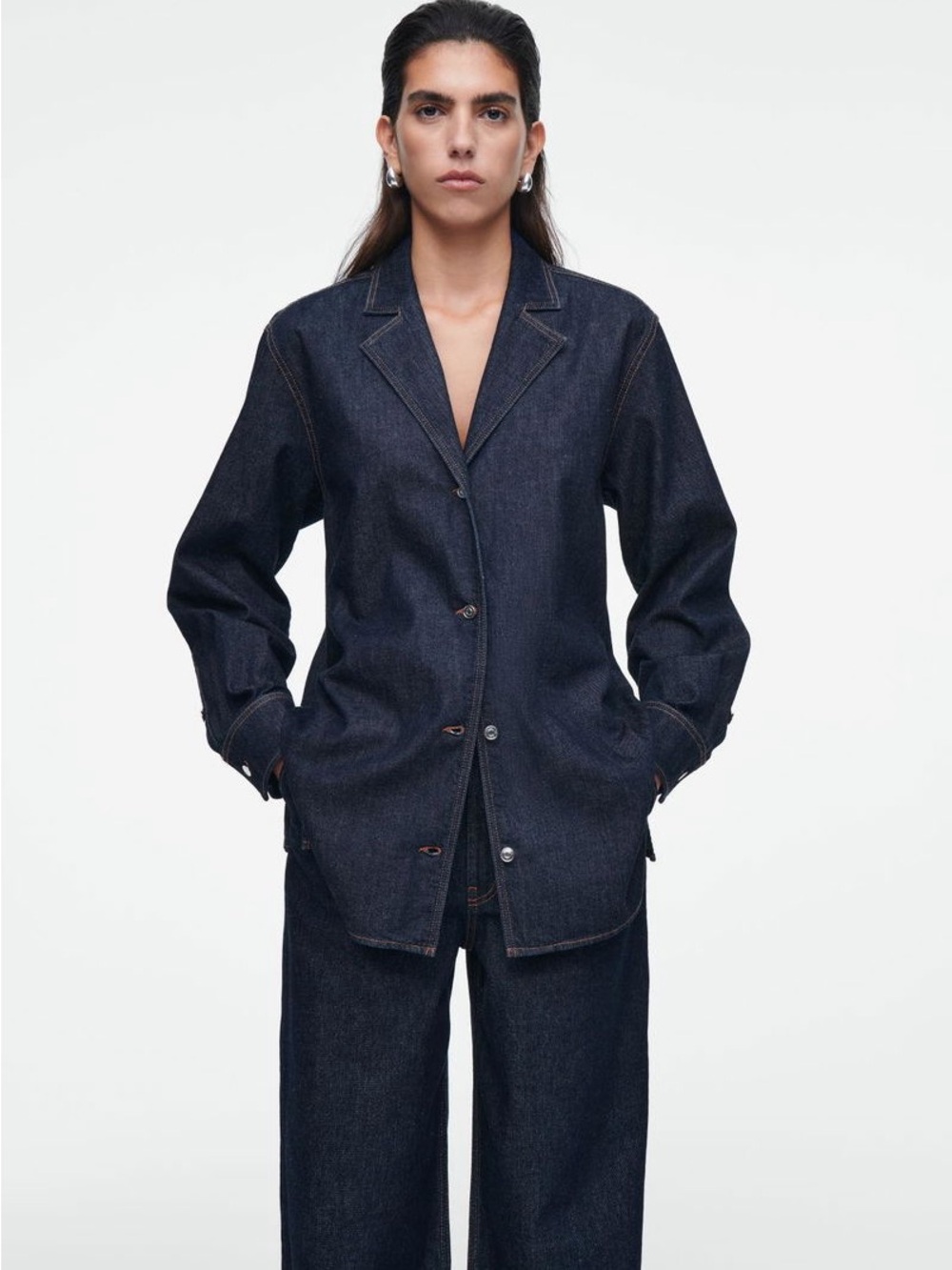 COS Tailored Denim Shirt